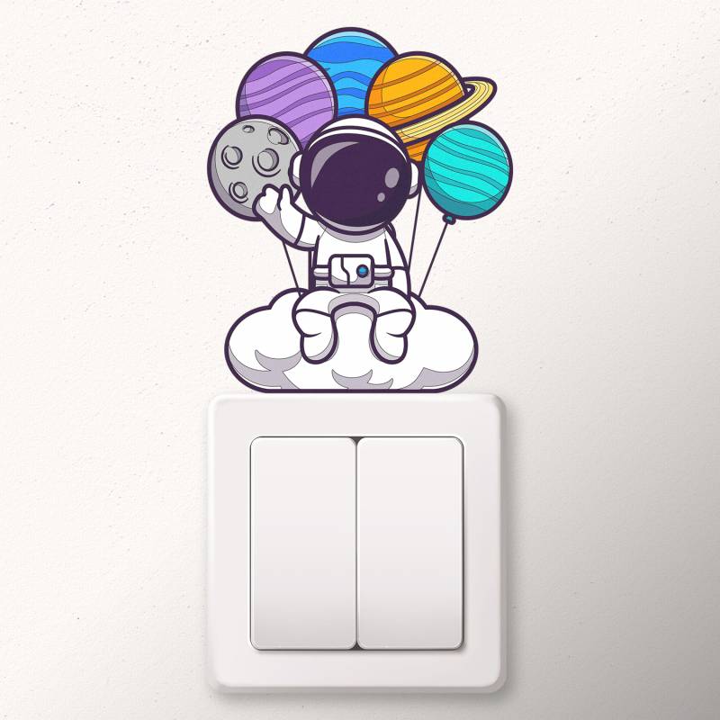 Sticker prekidač Astronaut