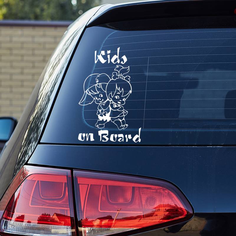 Naljepnica Beba i Djeca na brodu