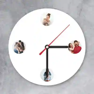 Personalizirani sat s 4 fotografije
