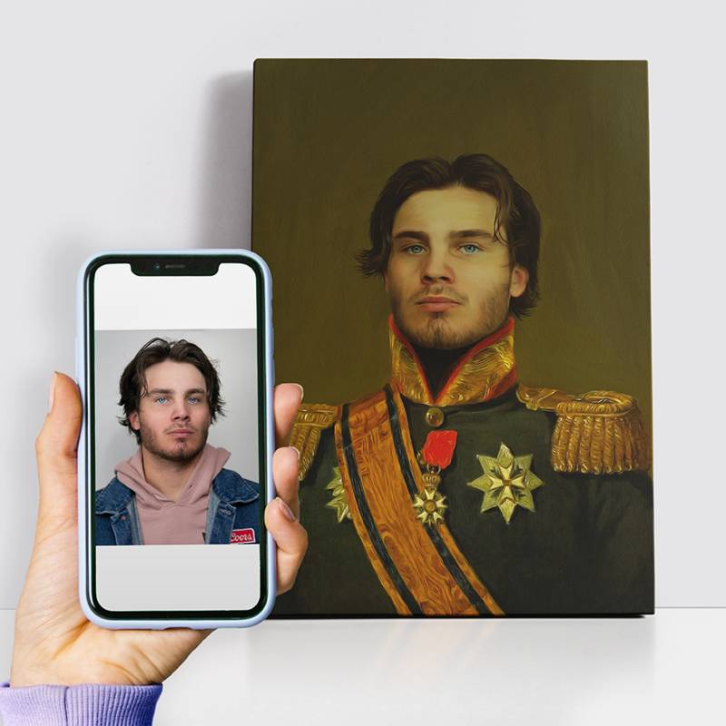 Personalizirana canvas slika – Portret