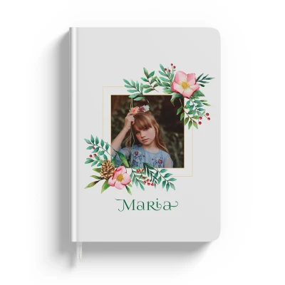 Personalizirana bilježnica s slikom i tekstom