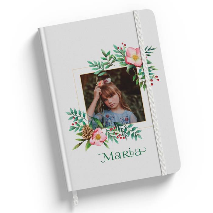 Personalizirana bilježnica s slikom i tekstom