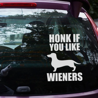 Personalizirana auto naljepnica Wieners