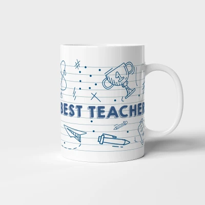 Personalizirana šolja s tekstom Učitelj