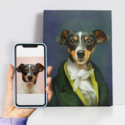 Personalizirana slika prinčevog psa